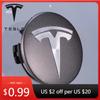 Car Sticker Tesla 56mm 4pcs Applicable to Tesla original wheel hub cover Model3 Model Y Model S X wheel hub tire center cover lo