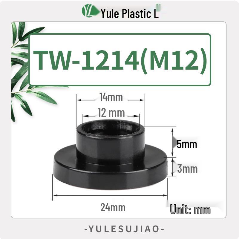 Nylon Insulating T-Type Plastic Washer for Transistor