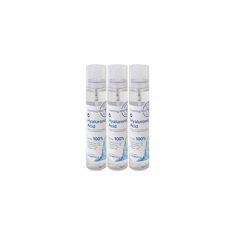 (3 куска) Успокаивающий спрей с гиалуроновой кислотой FoodaHolic 118 мл
