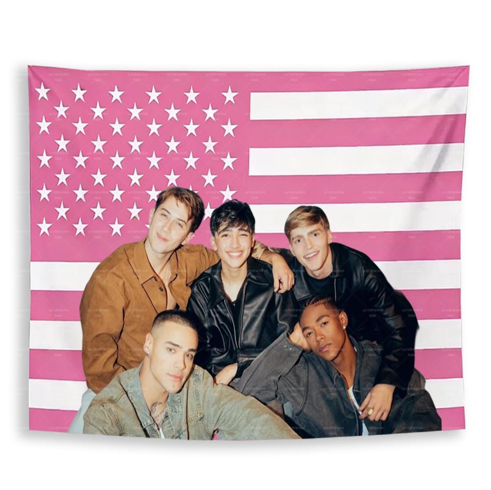 1pc Santos Bravos American Themed Tapestry Fashion Wall Hanging for Home Room Decoration