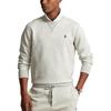 Polo Ralph Lauren FW22 Однотонный пуловер с круглым вырезом, толстовка с длинными рукавами, мужская толстовка, серый, MNPOKNI16822558-020