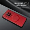 For Huawei Mate 50 50 Pro 50E PU Leather Magnetic Ring Soft Edge Anti-Drop Anti-Fingerprint Phone Case