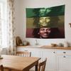Bob Marley Reggae Legend Pop Art Decorative Wall-Hanging Tapestry, Home Ornament for Living Room,Dorm and Fan Parties,Multi-style,celebrities,cartoons