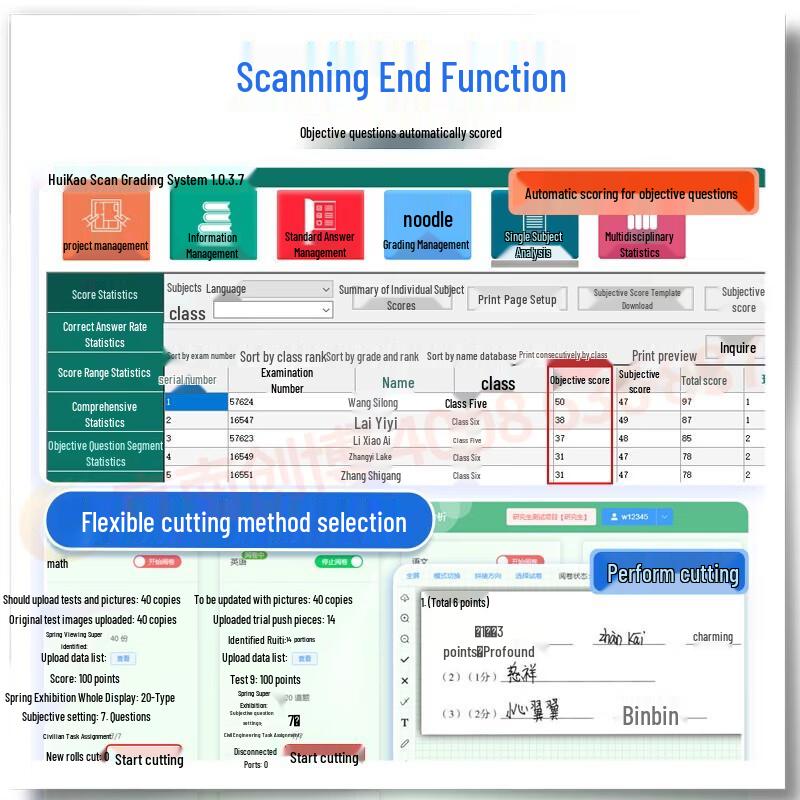 Huikao Online Exam Grading System Software CN plug (adapter included)