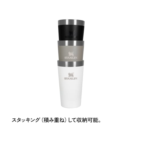 STANLEY НОВЫЙ Штабелируемый вакуумный пинт, 0,35 л, Сухая сосна, Кружка с вакуумной изоляцией, Нержавеющая сталь, Сохраняет кофе горячим или холодным, Пиво, Активный отдых, Spo
