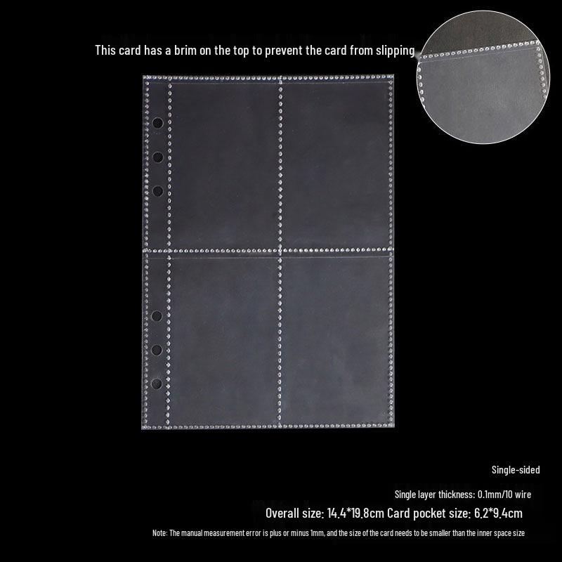 Набор планеров Xiaohongshu A5 на кольцах - Цветная обложка с 6 отверстиями