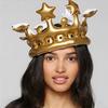 1Pcs Inflatable Crown Queen For The Day Toy Birthday Party Favour Night Present