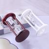 Empty Hourglass Decoration Wooden Frame Fillable Sand Timer Self-filling Sand Glass Vintage Home Office Desktop