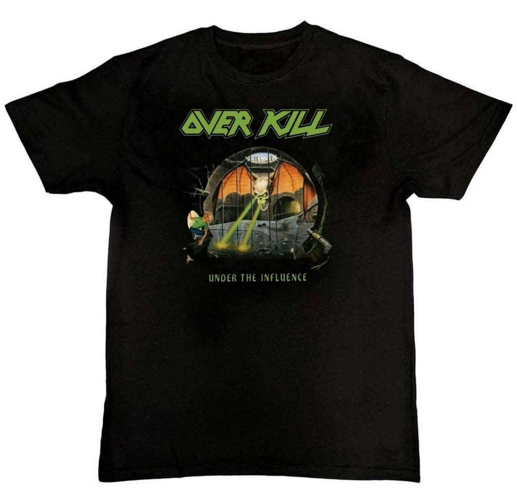 Overkill Band - Under The Influence The Fire Mens T-Shirt S-4XL