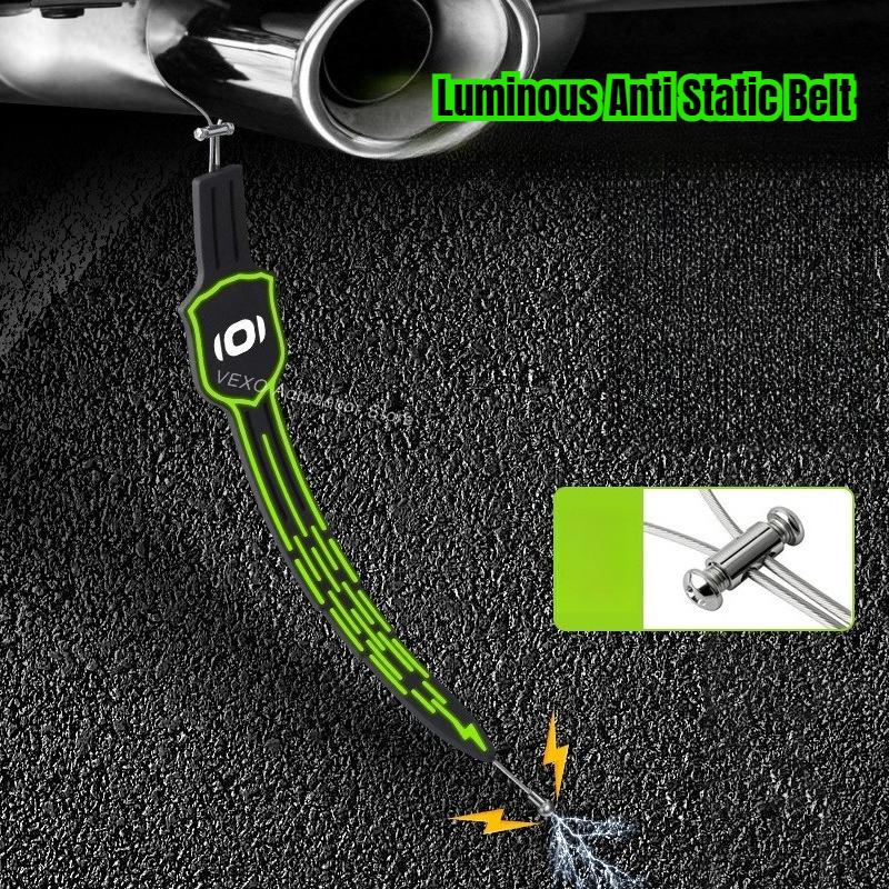 For Changan Qiyuan Q07 A07 Q05 A05 Car Anti-Static Earth Ground Wire Belt Flex Strip Car Truck Electrostatic Elimination Release