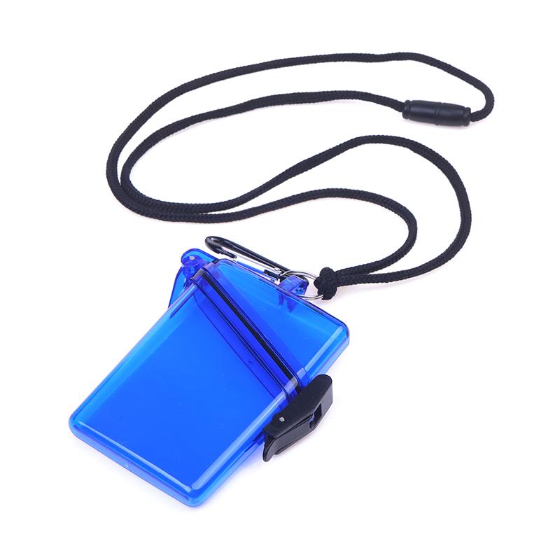 Открытый водонепроницаемый карманы ключ коробка для хранения денег держатель пластиковый корпус