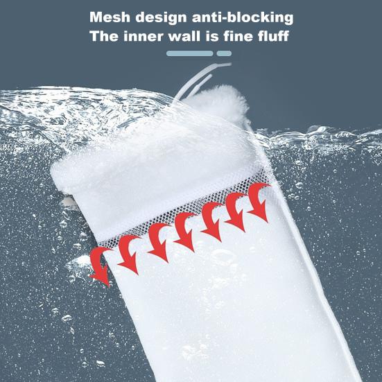 Фильтр-мешок, биологическая фильтрация, очистка воды, промывка, фильтр-мешок с шнурком, анти-деформированная рыба