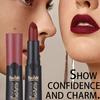 Matte Velvet Lipstick Highly Pigmented Long Lasting Lip Gloss Red Natural Nude Waterproof Lip Makeup