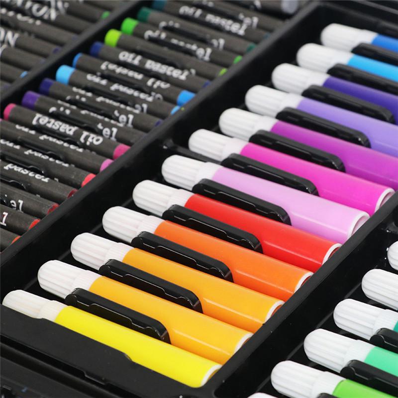 Children Art Painting Set Watercolor Pencil Crayon Water Pen Drawing Board Doodle Supplies Kids Educational Toys Gift