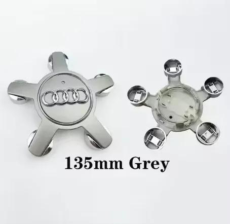 4pcs AUDI 60/61/68/69/77MM/135MM Car Wheel Center Hup Cap Cover for A6L A7 A8 A3 A4 A5 A6 S3 S4 Q3 Q5 Q5L Q7 RS3 RS4 RS5 RS6 TT