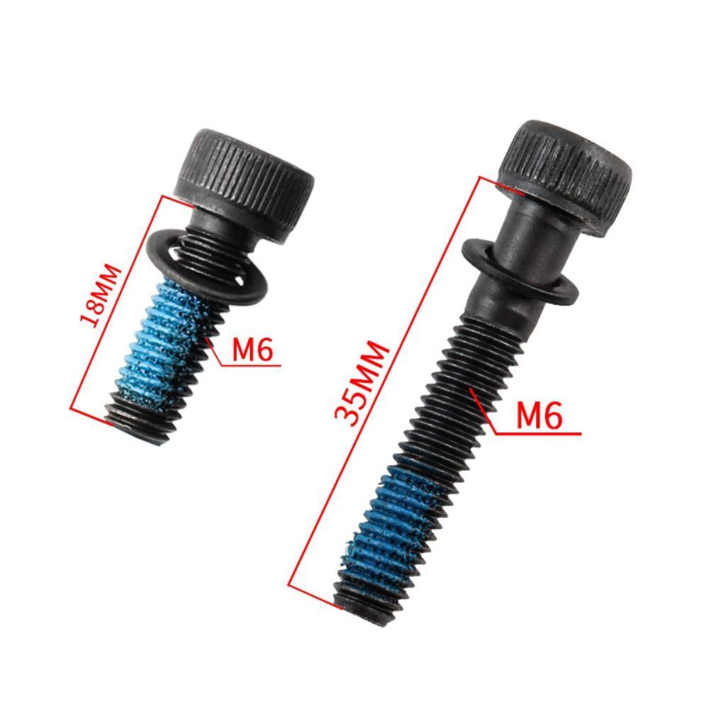 4Pcs Brake Caliper Mount MTB Road Bicycle Brake Adapter Brake Screws Screw Bolts Adapter Screw