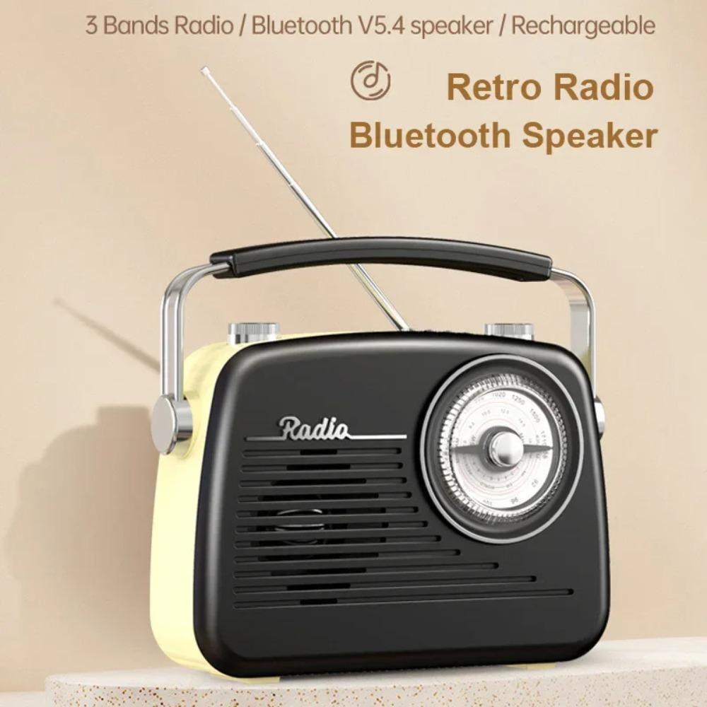 MG003 Винтажное FM AM SW Радио DSP Полнодиапазонный Радиоприемник Портативная Bluetooth-колонка TF-карта USB Музыкальный плеер Для пожилых