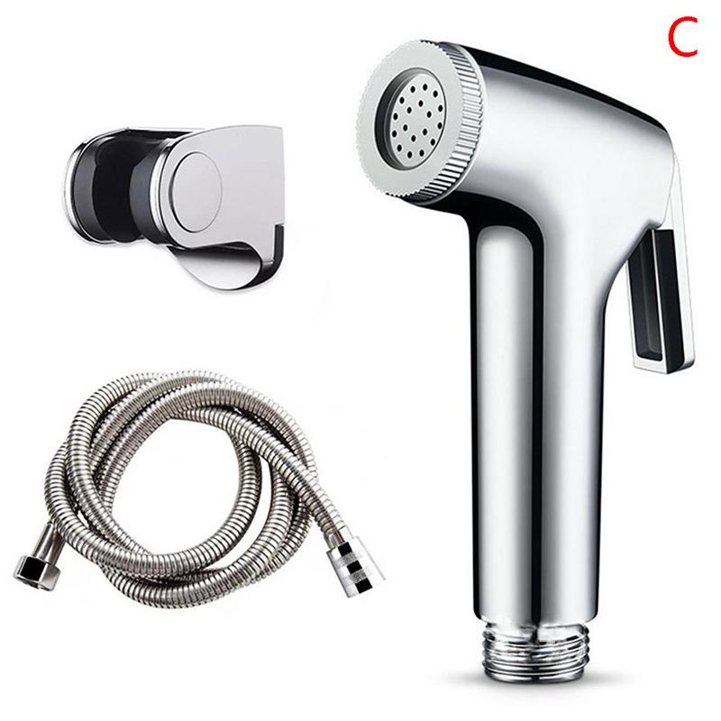 Хромированный биде-распылитель, гигиенический туалет, душевая головка, шланг для смыва в ванной