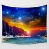 Домашний декор Гостиная Спальня Гобелен Красивый закат Солнце Луна Мандала Настенный гобелен