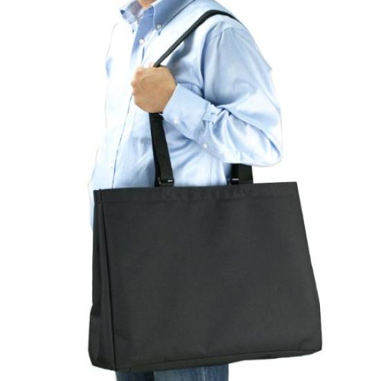 Сумка-тоут горизонтальная совместима с файлом А3, производитель: темно-синяя сумка, размер 47 см, Toyooka, 53385-03