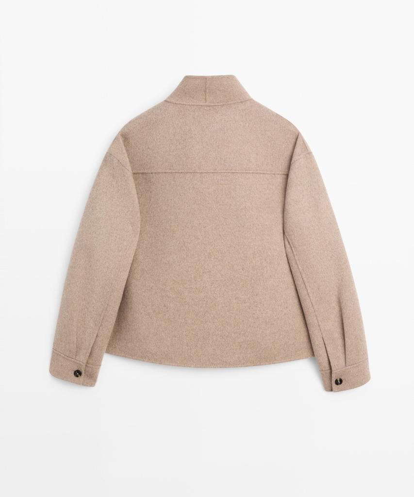 Massimo Dutti Wool Blend Short Jacket