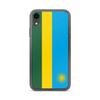 Coque Pour iPhone - PIXELFORMA - iPhone XR - Drapeau Du Rwanda - Silicone Souple - Design Léger
