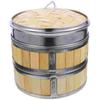 Long Bao Steamer Bamboo Liner Food For Cooking Basket Dumpling Steaming Hair