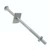 Industrial Through-Wall Galvanized Hex Bolt Sets