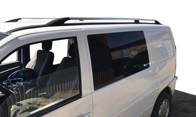 Рейлинги ХРОМ Пластиковые ножки для Mercedes Vito W638 1996-2003 гг