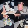 Ae89 Map Aircraft Trajectory Soft Phone Cases for iPhone 16 15 14 13 12 11 Pro Max XR with Wrist Strap Lanyard Corner Protection Back Cover