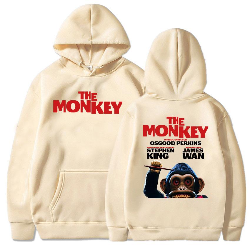 Худи с капюшоном из нового фильма «Обезьяна» 2025 года, женские и мужские толстовки унисекс, уличная одежда, длинные рукава, Moletom Feminino Sudaderas Clothing.