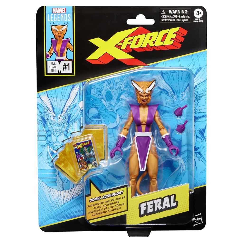 Hasbro Marvel Legends Серия Дикий "X-Force #1" Коллекционная фигурка 15 см Игрушка G0818 Оригинал