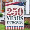 Декоративный садовый флаг к 250-летию Соединенных Штатов