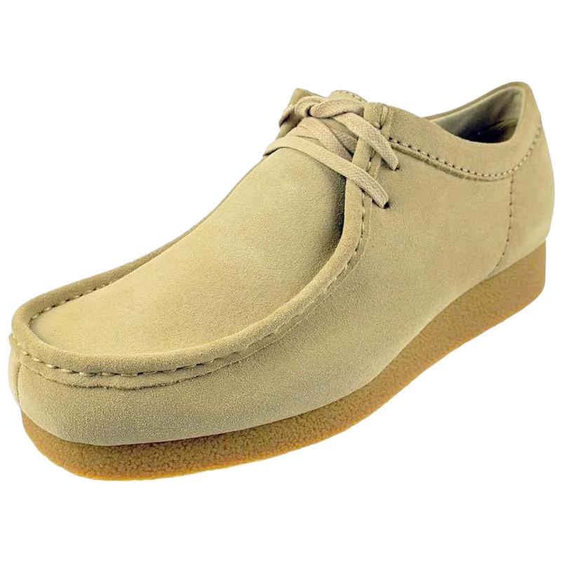 Clarks Кенгуру Evo Замшевые Универсальные Ретро Повседневные Туфли Мужская Обувь Коричневые 26177834