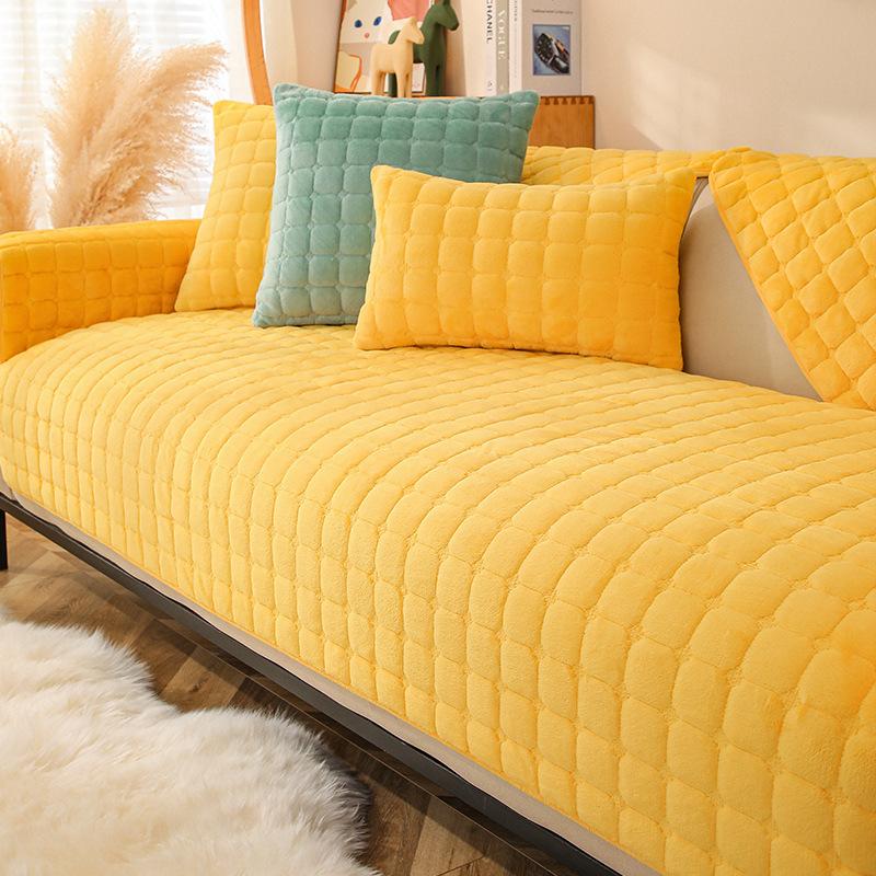 Подушка для дивана, зимняя новая нескользящая подушка, чехол для дивана, универсальный пылезащитный чехол для спинки, тканевая подушка