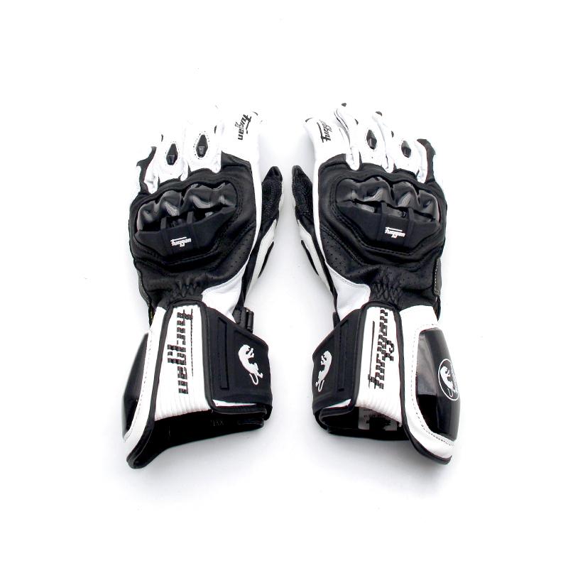 Motorcycle hard shell gloves high-quality leather gloves Motorcycle Racing riding anti fall protective gloves Furygan Gloves