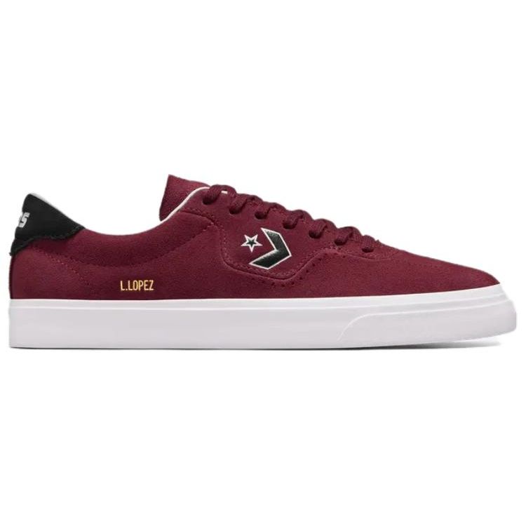 Луи Лопес x Converse Pro Suede Low Cherry Daze Унисекс Кроссовки Красный Белый Черный A06656C