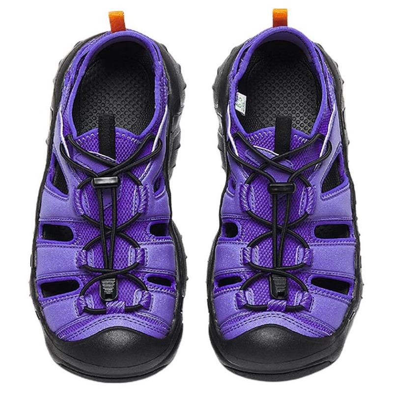 Anta Tanchuan womens wading shoes punk purple fabric synthetic leather comfy casual slip resistant breathable lightweight 922626656-7