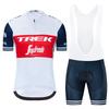 Mens Cycling Jersey Set Short Sleeve Breathable Quick Dry Road Bike Kit Team Edition