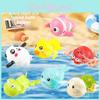 Детский набор для игр с водой с пластиковыми морскими животными: дельфином, черепахой для купания и сенсорного развития