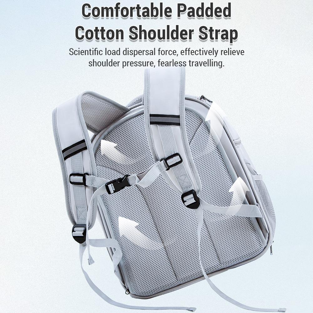 Переноска для кошек Уличная Портативная Дышащая Сумка для питомца Наплечный Рюкзак Ручная Сумка для питомца Расширяемый Рюкзак для питомца Клетка для кошки