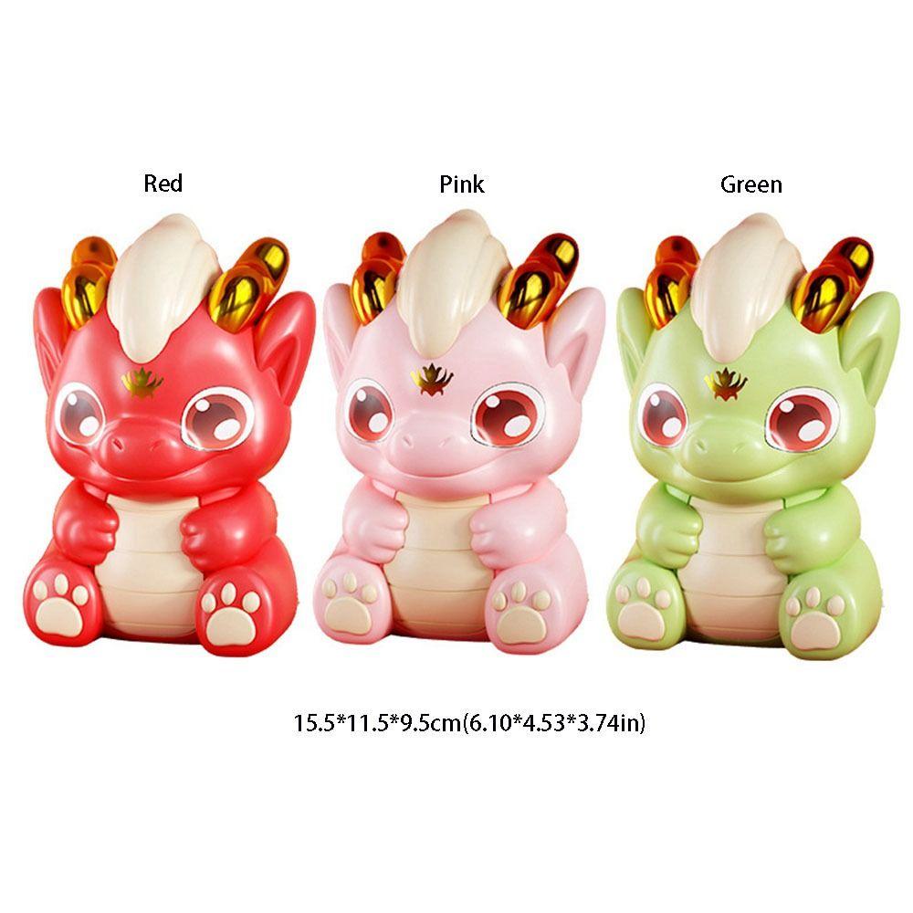 Креативная копилка-дракон большой емкости, яркая маленькая новогодняя копилка с дизайном в виде когтя дракона, милая игрушка-дракон для сбережений на Новый год