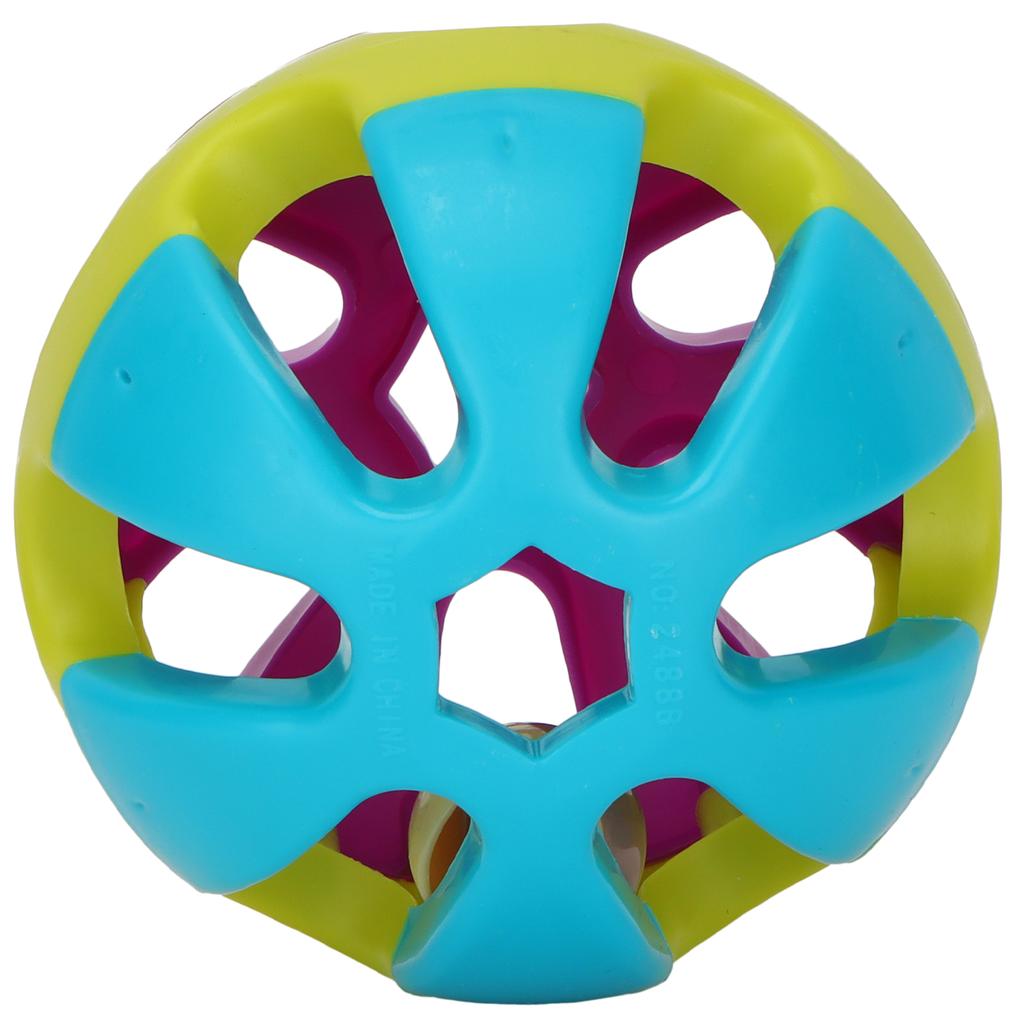 NonToxic Plastic Cat Chasing Rattle Interactive Toy Catching Ball with Bell Pet Supplies