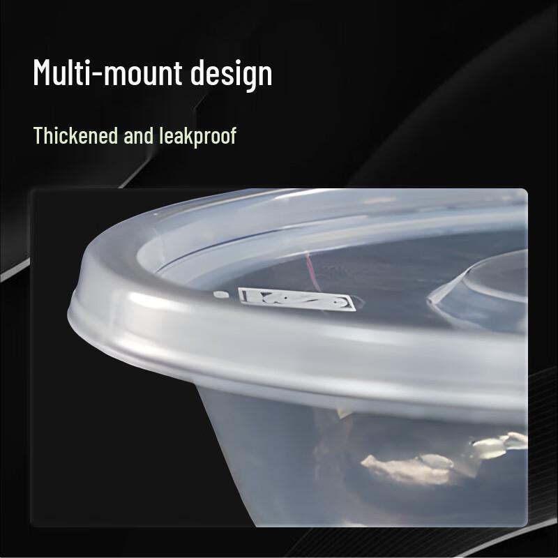 Yishengtong Disposable 150ml Round Meal Box with Lid