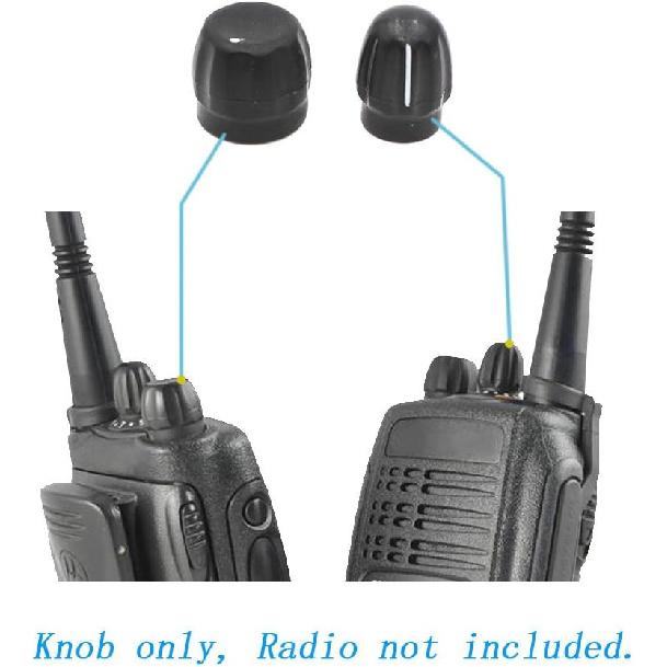 12 Комплектов Колпачков для Ручек Громкости и Каналов для Раций Motorola HT750 HT1250 EP350 EP450 EX500 EX600 CP200D CP200 CP150 PR400 PRO5150 CP040