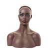 Манекен для демонстрации париков, реалистичная голова, манекен женский для макияжа, устойчивая основа, бюст для