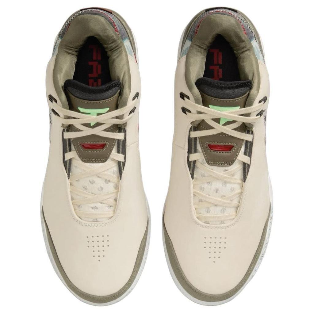 FaZe Clan x Nike Zoom LeBron NXXT Gen AMPD Игровая установка Мужские кроссовки Кремовый Светло-кремовый Черный HF0715-200