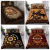 Комплект пододеяльников Aboriginal Heal The Country Naidoc 2021, 3D-дизайн, постельное белье, наволочка
