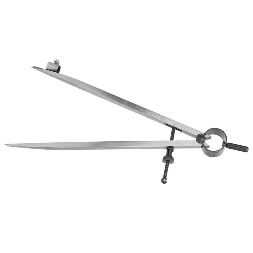 Rotating Joint Wing Divider Compass Carbon Steel Professional Carpenter Compass  For Artists