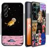 Кошачья вселенная милый модный дизайн Чехол для телефона для Samsung Galaxy S26 S25 S24 S23 S22 S21 Plus Ultra Note20 Мягкий черный